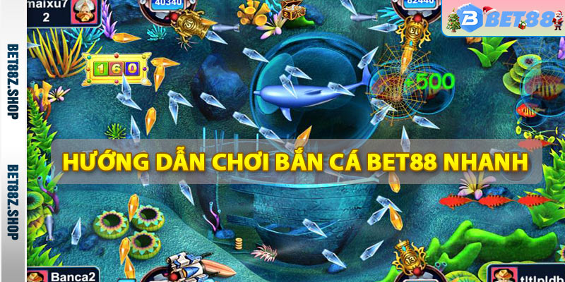 Bắn Cá Bet88 - Trò Chơi Bắn Cá Trực Tuyến Đổi Thẻ Cào