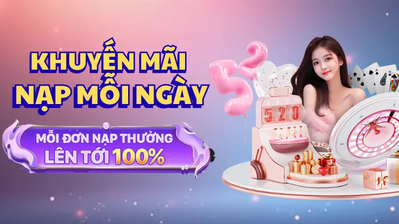 Khuyến Mãi Nạp Tiền Mỗi Ngày Tại QH88 – Nhận Thưởng Tới 100% - QH88