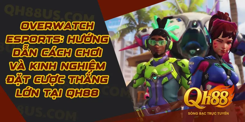 Overwatch Esports: Hướng Dẫn Cách Chơi Và Kinh Nghiệm Đặt Cược Thắng Lớn Tại QH88 - QH88