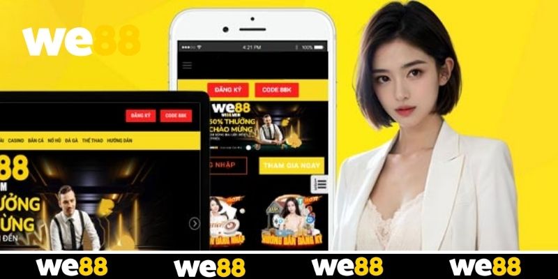 Tải App Nhận 50K - Ưu Đãi Hấp Dẫn Thu Hút Người Chơi WE88