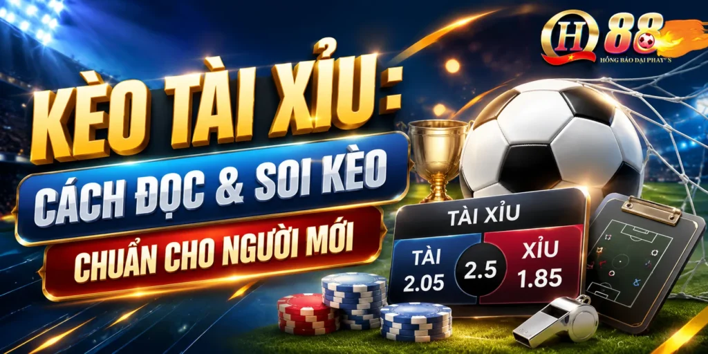 Kèo Tài Xỉu: Cách Đọc & Soi Kèo Chuẩn Cho Người Mới - QH88