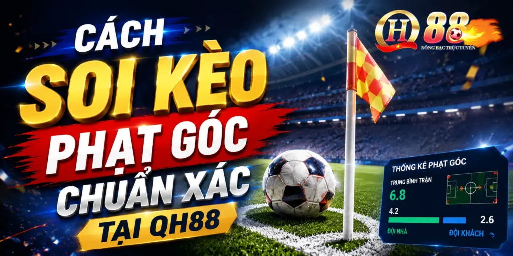 Cách Soi Kèo Phạt Góc Chuẩn Xác Tại QH88 - QH88