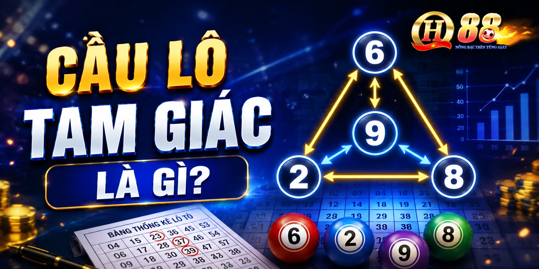 Cầu Lô Tam Giác: Cách Soi Cầu Chuẩn Và Dễ Áp Dụng Tại QH88 - QH88