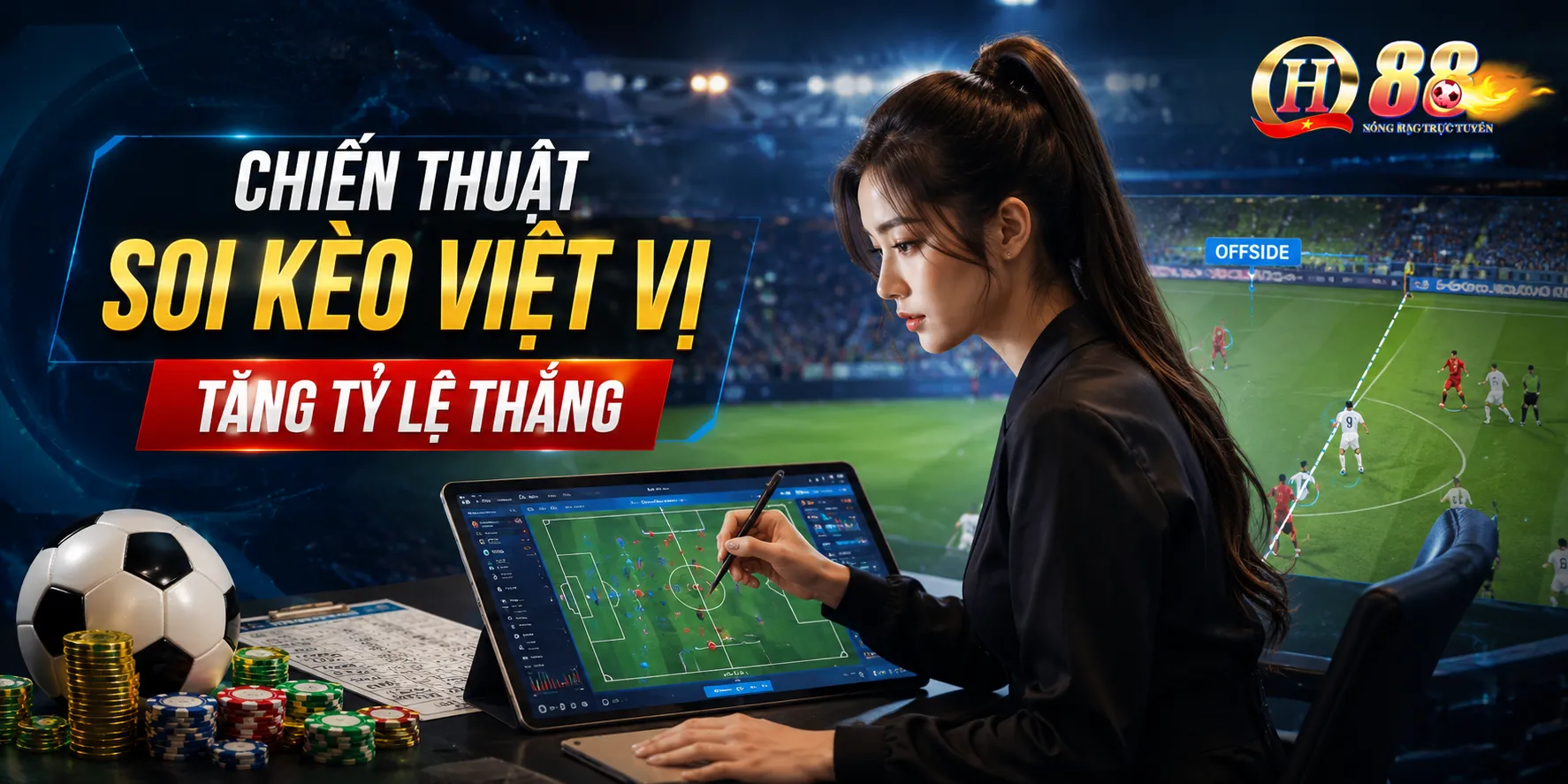 Kèo Việt Vị QH88 – Bí Quyết Soi Kèo Không Thua - QH88